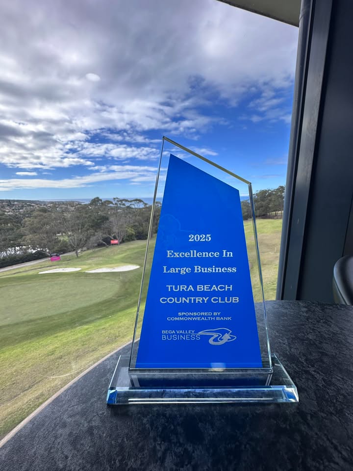 Featured image for “Excellence in Business: Tura Beach Country Club Wins Big at Bega Valley Business Awards”