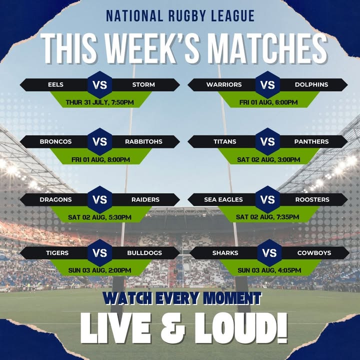 Featured image for “Live NRL Action at TBCC: Watch the Game LIVE & LOUD with Your Mates”