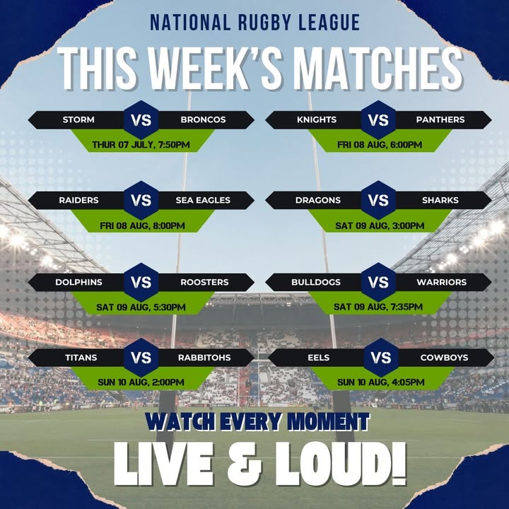 Featured image for “Live NRL Action at TBCC: Watch the Game, Grab a Drink & Enjoy the Footy Fun”