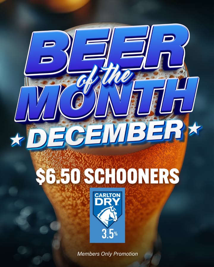 Featured image for “Carlton Dry Beer of the Month at Tura Beach Country Club”