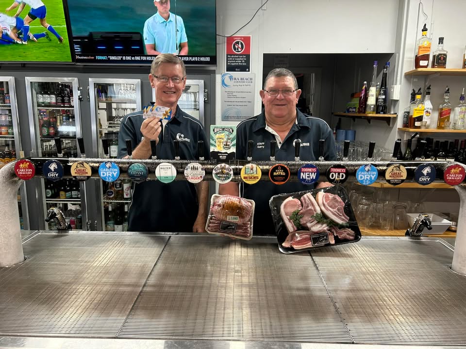 Featured image for “Wednesday Raffle and Schnitty Night at Tura Beach Country Club”