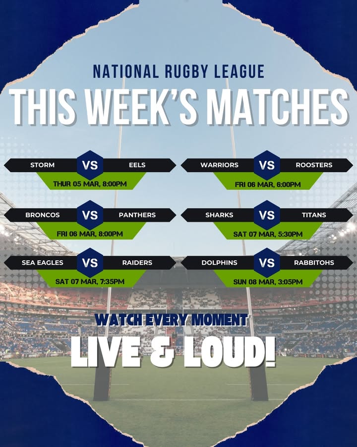 Featured image for “NRL Action This Week at Tura Beach Country Club”