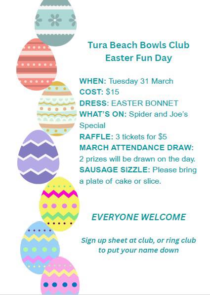 Featured image for “Easter Fun Day at Tura Beach Country Club: Join the Celebration”