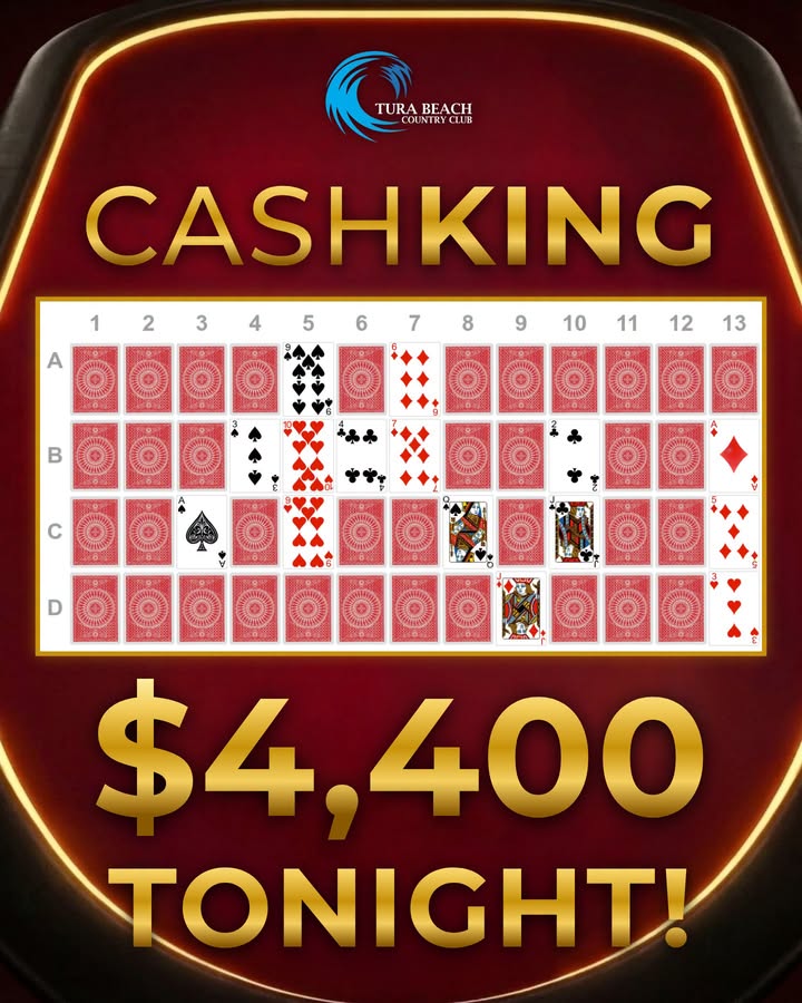Featured image for “CashKing Jackpot $4,400 Tonight at Tura Beach Country Club”