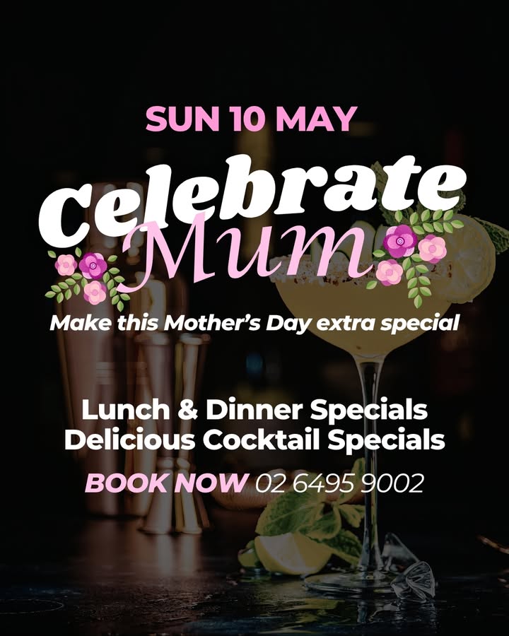 Featured image for “Celebrate Mum This Mother’s Day at Tura Beach Country Club”