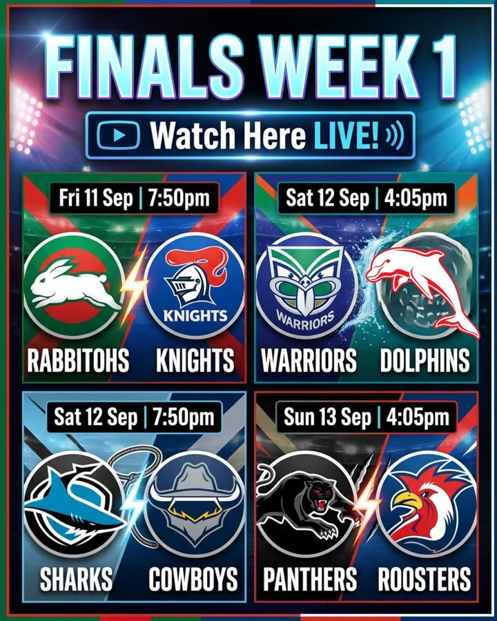 Featured image for “NRL Finals Week 1 Live at Tura Beach Country Club”