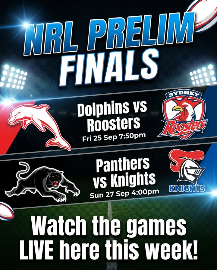 Featured image for “NRL Prelim Finals Live at Tura Beach Country Club”